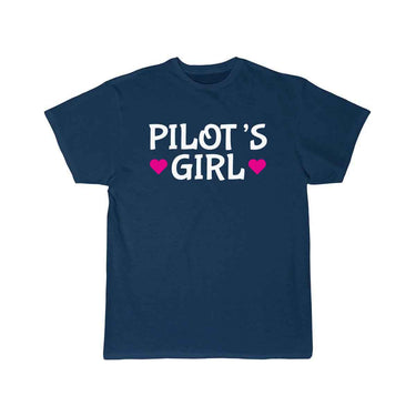 Pilot's Girl Cute Pilot Wife Girlfriend T-shirt T-SHIRT THE AV8R